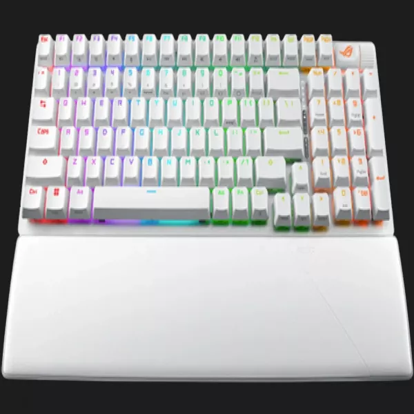 Клавіатура ASUS ROG Strix Scope II 96 Wireless NX Snow EN PBT (White) (UA)