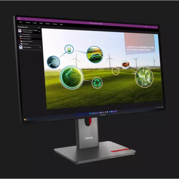 Монітор Lenovo 27" P27q-40 IPS 120Hz 64A7GAT6UA (UA)