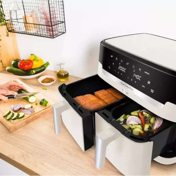 Мультипіч Tefal Dual Easy Fry Essential EY901AE0 (White)