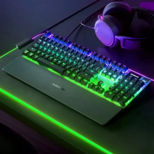 Ігрова клавіатура SteelSeries Apex 7 Blue Switch (Black) (EU)