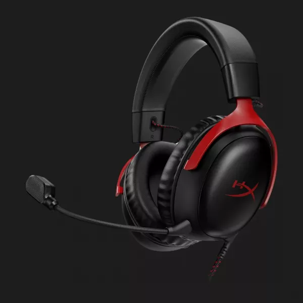 Ігрова гарнітура HyperX Cloud III (Black/Red) (EU)