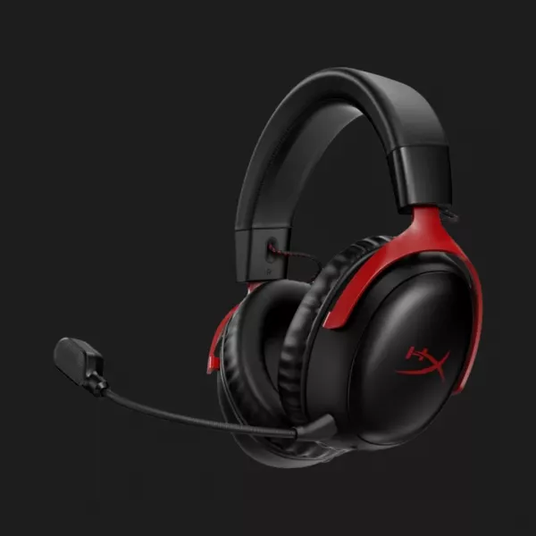 Ігрова гарнітура HyperX Cloud III WL (Black/Red) (EU)