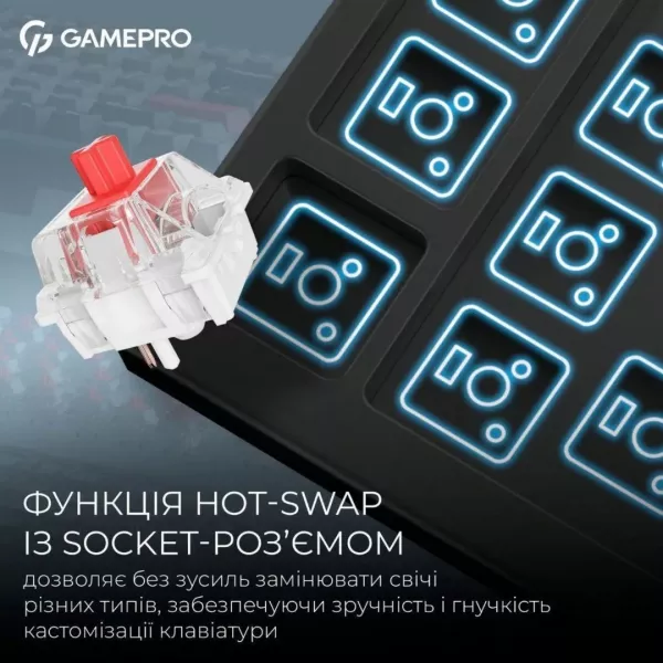 Клавіатура GamePro Asgard Drakkar (MK305BK) (Black) (UA)