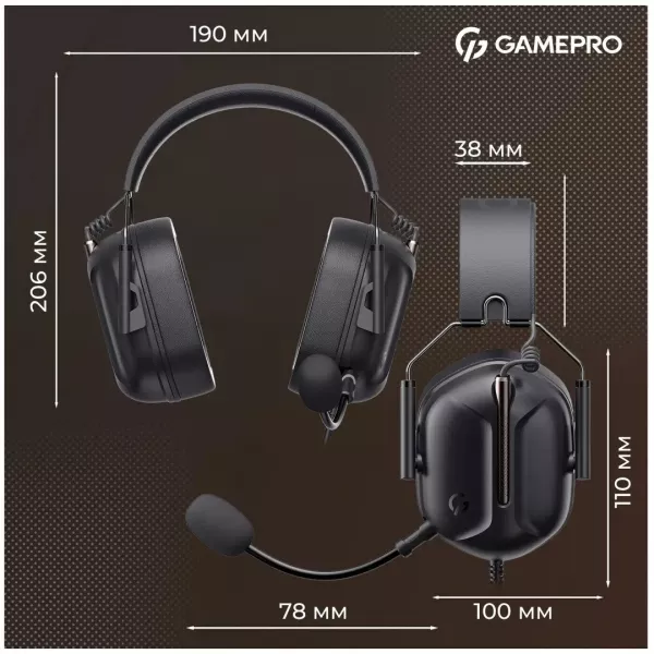 Гарнітура GamePro Genesis Hunter (Black) (UA)