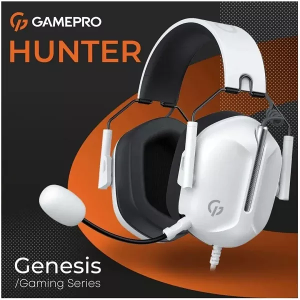 Гарнітура GamePro Genesis Hunter (White) (UA)