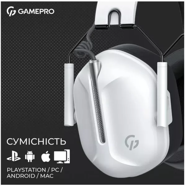 Гарнітура GamePro Genesis Hunter (White) (UA)