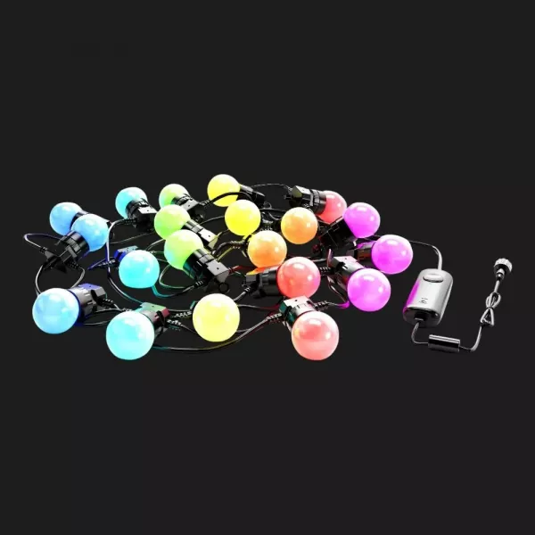 Гірлянда Smart LED Twinkly Festoon RGB 20 G45 IP44 10м
