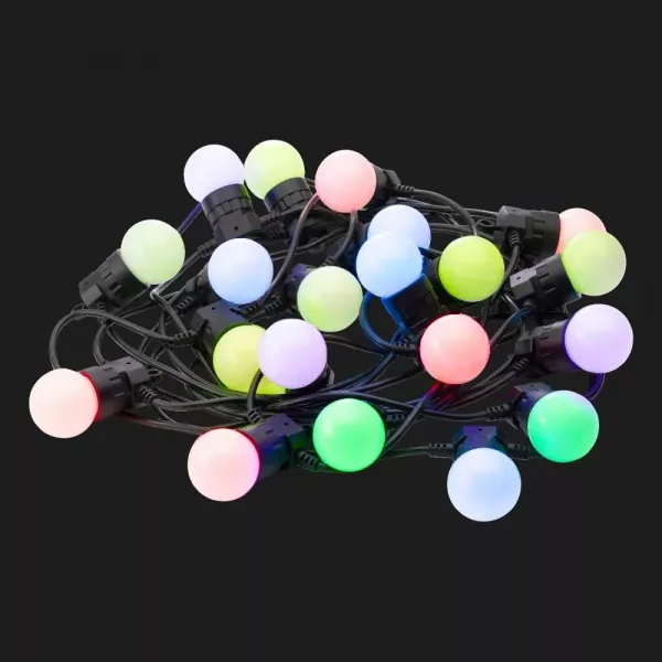 Гірлянда Smart LED Twinkly Festoon RGB 20 G45 IP44 10м