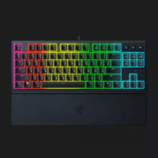 Клавіатура ігрова RAZER Ornata V3 TKL UKR (Black) (RZ03-04881800-R371) (Standard)