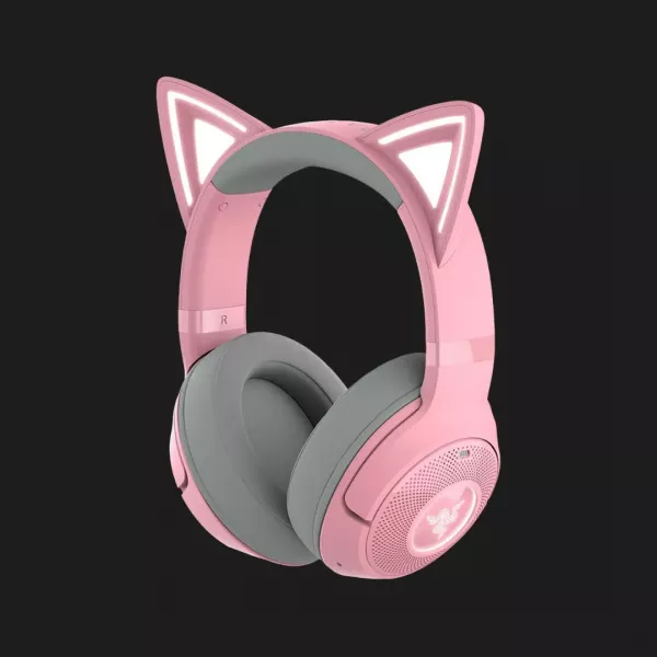 Ігрова гарнітура RAZER Kraken Kitty V2 BT (Quartz) (RZ04-04860100-R3M1) (Standard)