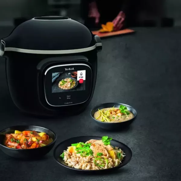 Мультиварка-скороварка Tefal Cook4me Touch CY912830