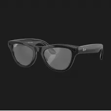 Смарт-окуляри Ray-Ban Meta Skyler (Shiny Black /Clear) (RW4010 601/SB 52-20) (M)