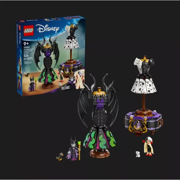 Конструктор LEGO Disney Сукні Малефісенти та Лютелли де Віль (43262)