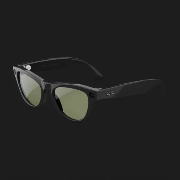 Смарт-окуляри Ray-Ban Meta Skyler (Shiny Black/G-15 Green) (RW4010 601/71 52-20) (M)