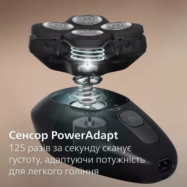 Електрична бритва для голови Philips Head Shaver Pro Series 7000 (Gray)