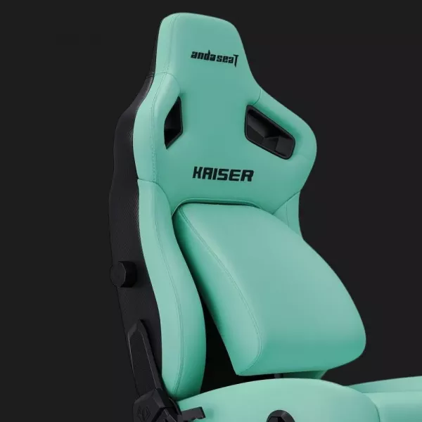 Крісло ігрове Anda Seat Kaiser 4 V2 XL PVC (Green) (UA)