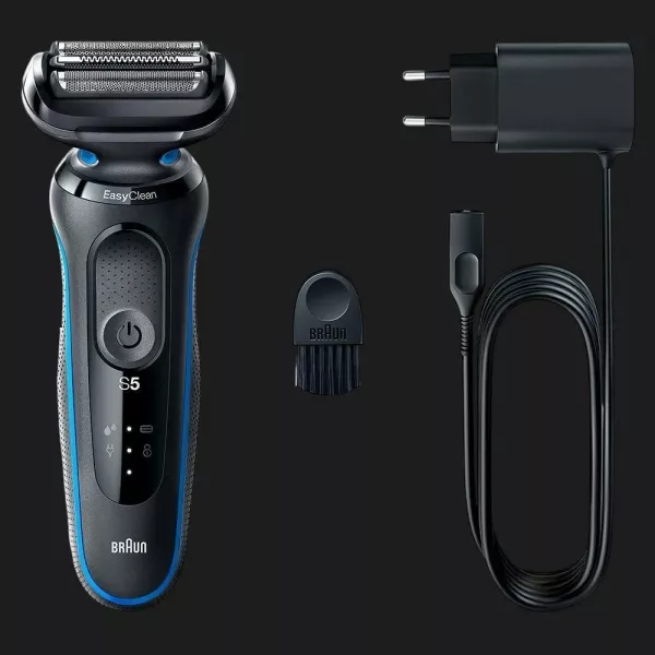 Електрична бритва BRAUN Series 5 Wet&Dry (51-B1000s) (Black/Blue)