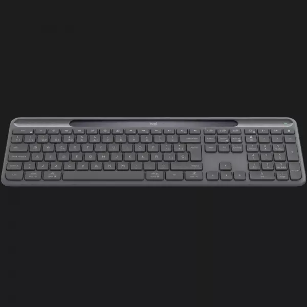 Клавiатура бездротова Logitech Slim Solar+ (Graphite) (UA)