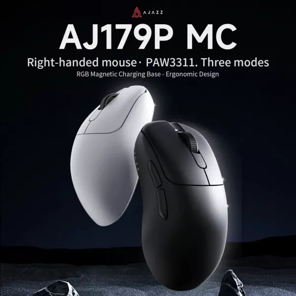 Ігрова миша Ajazz AJ179P MC (White) (UA)