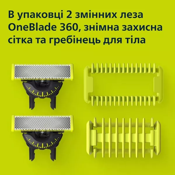 Змінні плаваючі леза OneBlade 360 (QP440/50)