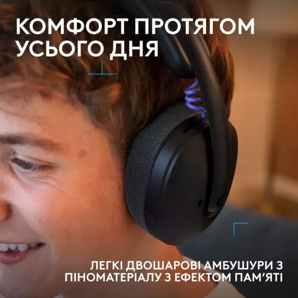 Гарнітура Logitech G325 Lightspeed Wireless (Black) (UA)