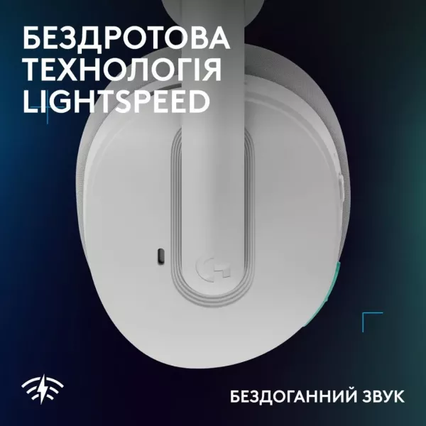 Гарнітура Logitech G325 Lightspeed Wireless (White) (UA)