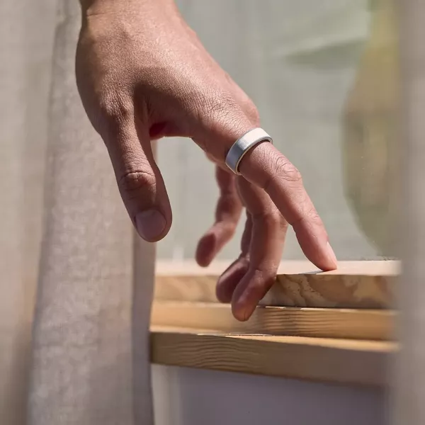 Смарт-кільце Oura Ring 4 Brushed Silver Size 10