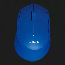 Миша бездротова Logitech M330 Silent Plus (Blue) (UA)