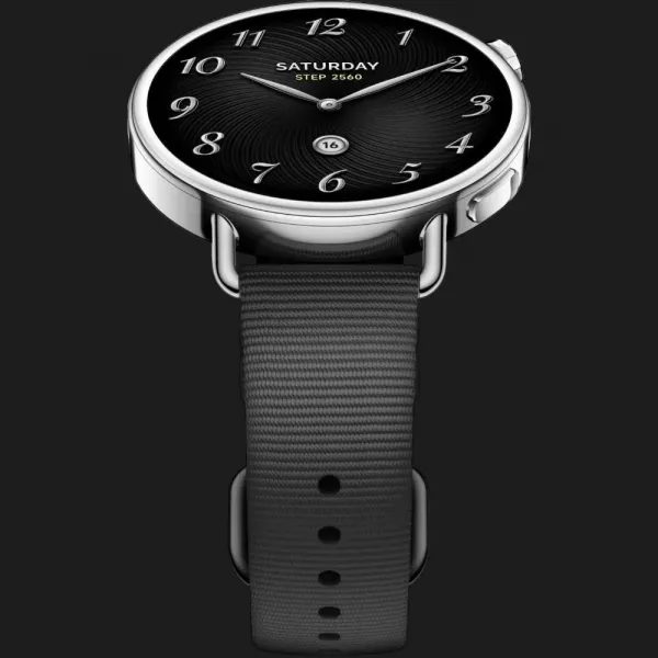 Xiaomi Watch S4 41mm Black Fluororubber Strap (BHR07VRGL)