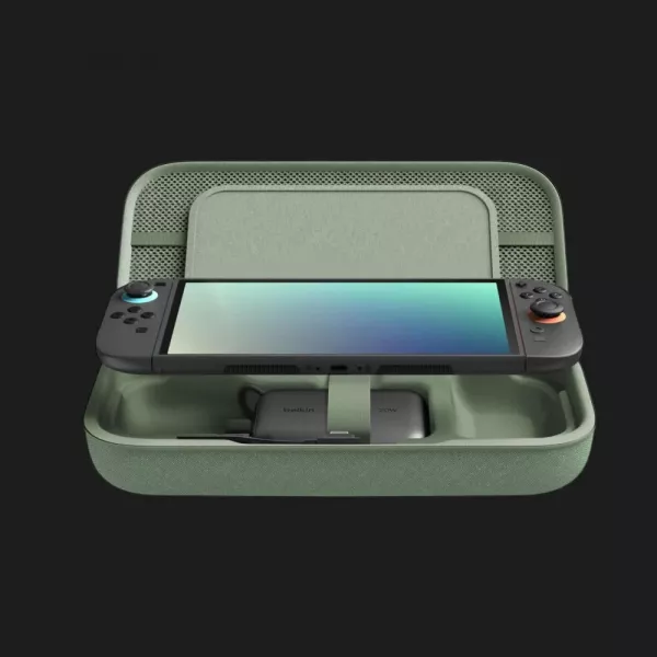 Чохол Belkin із акумулятором 10000мА для Nintendo Switch 2 (Sage)
