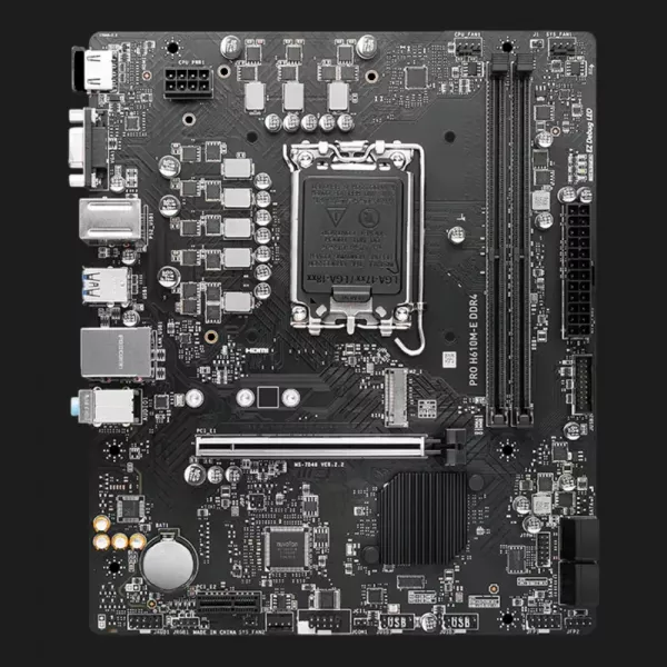 Материнська плата MSI PRO H610M-E DDR4 (PRO H610M-E DDR4)
