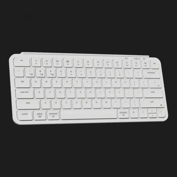Клавіатура мембрана Keychron B1 Pro (Ivory White) (UA)