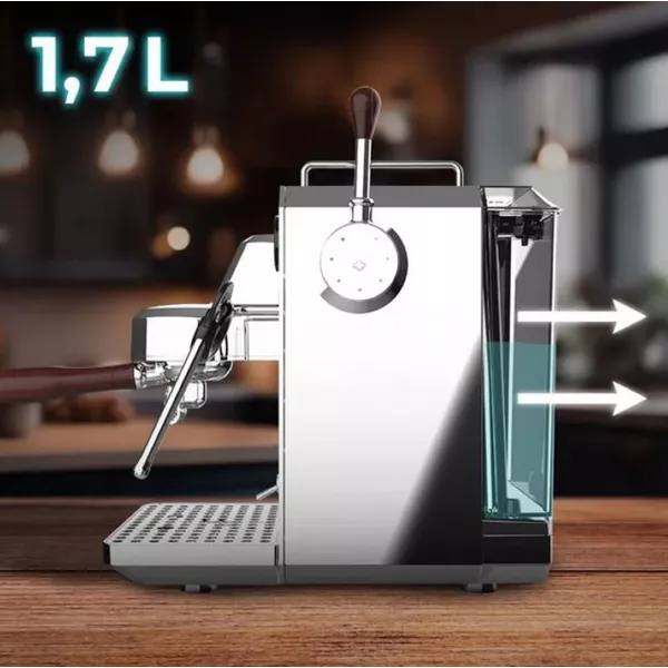 Кавоварка ріжкова Cecotec Baristeo Intima (Silver)