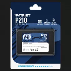 Накопичувач SSD Patriot P210 512GB SATA (P210S512G25)
