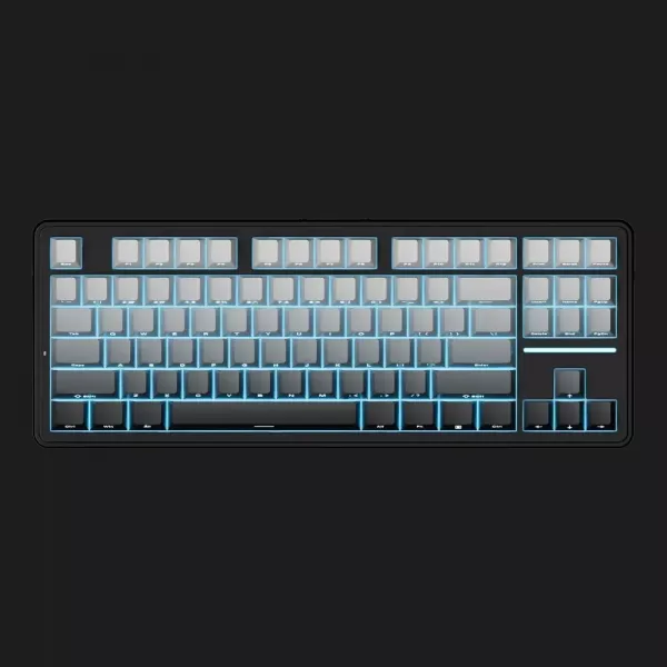 Ігрова клавіатура ATK A87 Pro Wireless Mechanical Gaming TKL, Shadow (Black) (ATK A87 Pro shadow black)