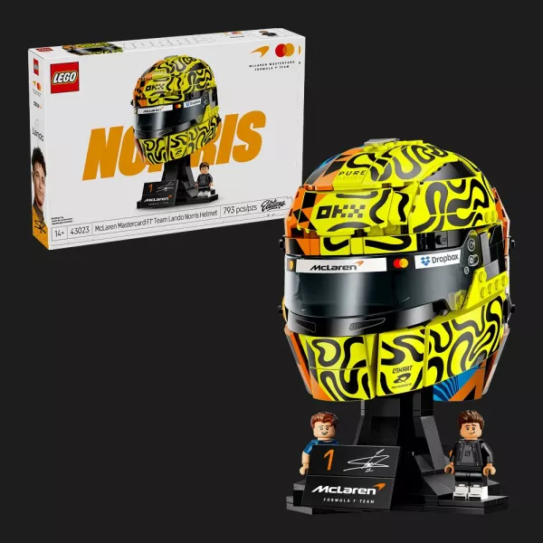 Конструктор LEGO Editions Шолом Ландо Норріса з команди McLaren Mastercard F1 (43023)