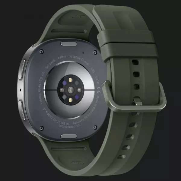 Смарт-годинник Samsung Galaxy Watch 9 44mm Silver with Olive Sport Band (SM-L350NZSA) (Standard)