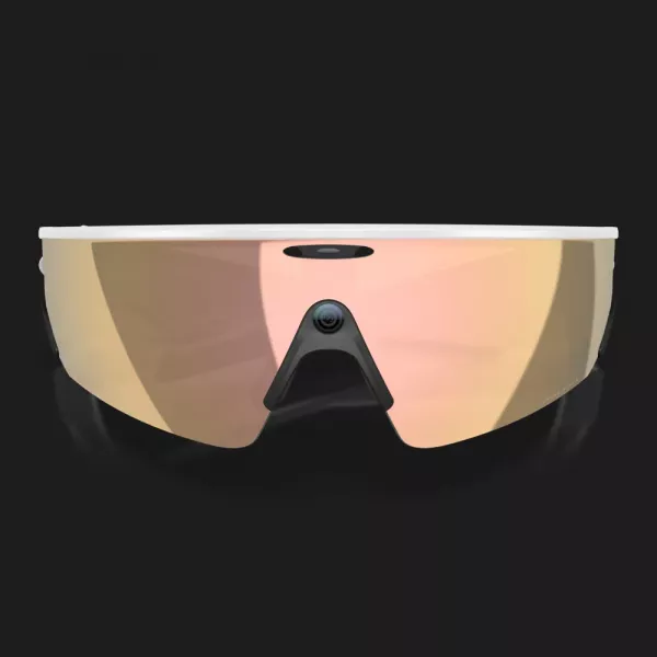 Смарт-окуляри Oakley Meta Vanguard - Prizm Rose Gold Lenses / White Frame (OW8001-0852)