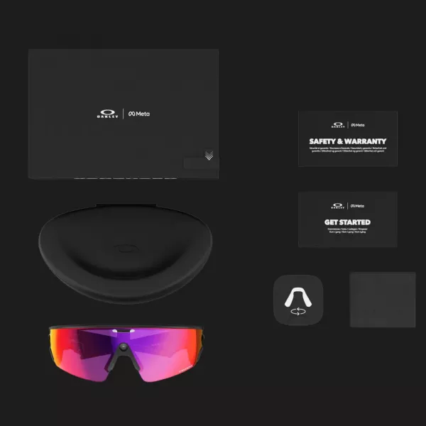 Смарт-окуляри Oakley Meta Vanguard - Prizm Road Lenses / Black Frame (OW8001-0152)