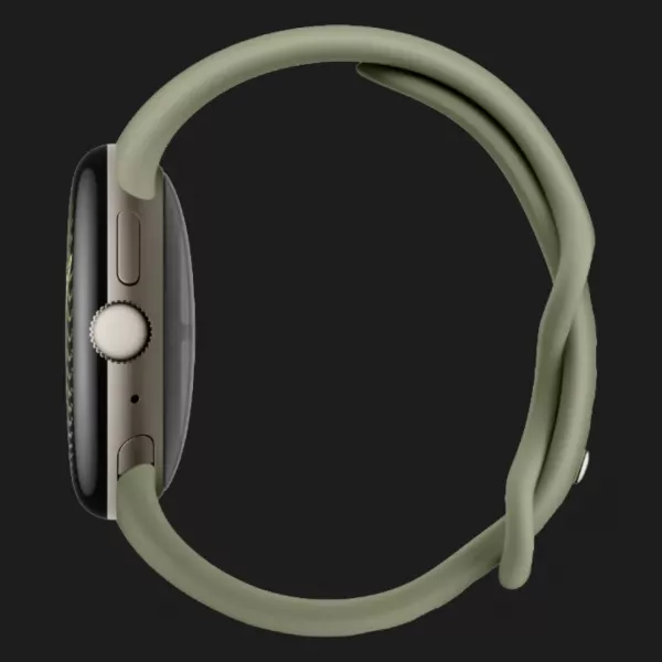 Смарт-годинник Google Pixel Watch 5 41mm LTE Satin Pyrite Aluminum Case / Olive Active Band