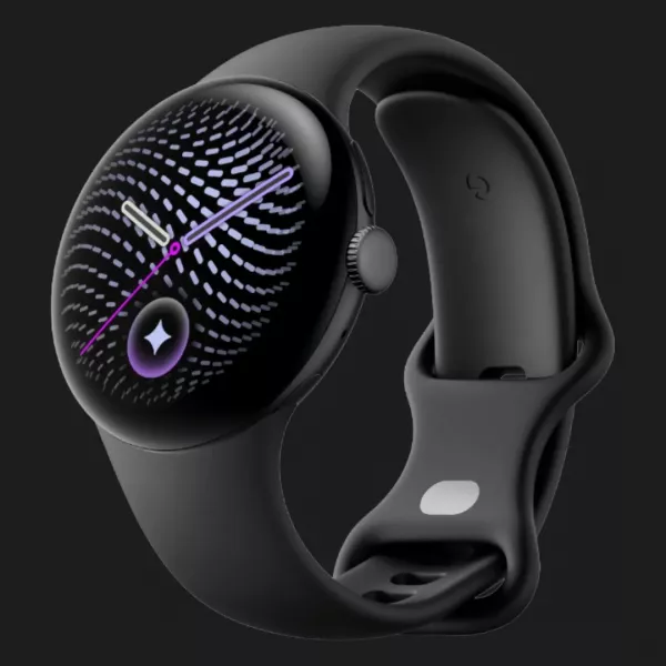 Смарт-годинник Google Pixel Watch 5 45mm Wi-Fi Matte Black Aluminum Case / Obsidian Active Band