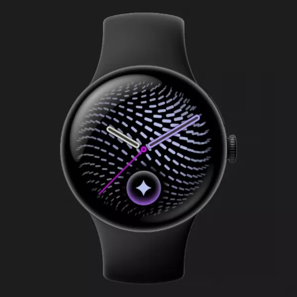 Смарт-годинник Google Pixel Watch 5 45mm Wi-Fi Matte Black Aluminum Case / Obsidian Active Band