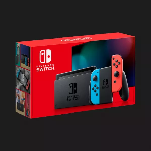 Портативна ігрова приставка Nintendo Switch with Neon Blue та Neon Red Joy-Con (045496452629)