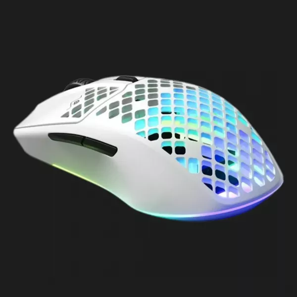 Ігрова миша SteelSeries Aerox 3 Wireless (Snow White) (UA)