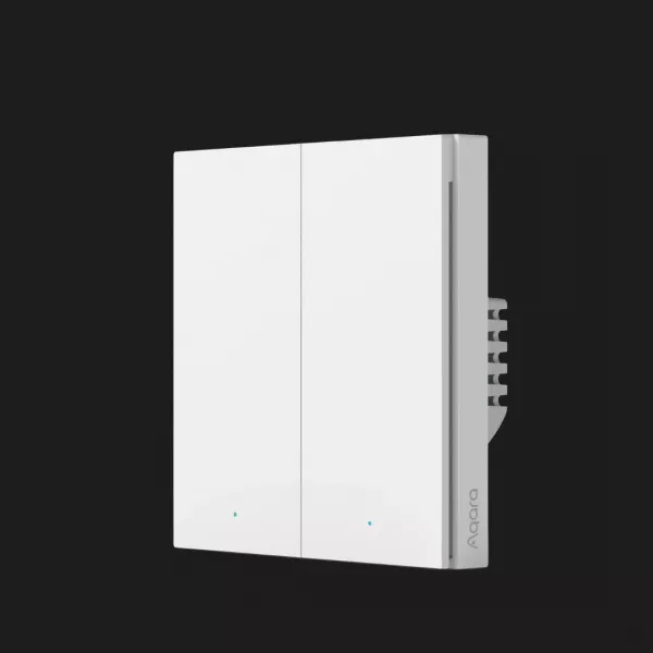 Розумний вимикач Aqara wireless remote switch H1 (double rocker)