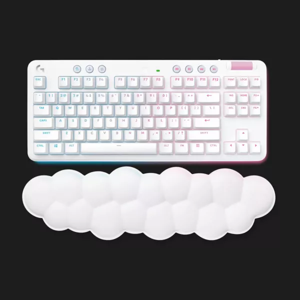 Клавіатура ігрова Logitech G715 Linear (White) (UA)