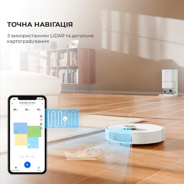 Робот-пилосос Dreame Bot L10 Ultra (White)