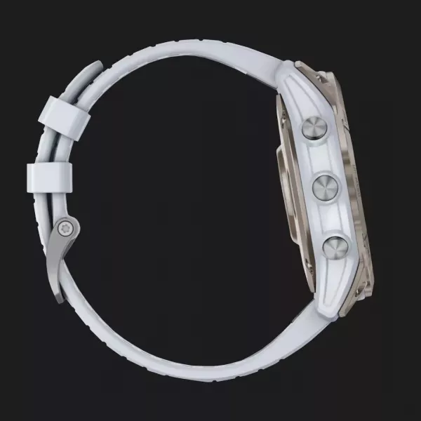 Garmin Epix Pro (Gen 2) Sapphire 51mm Titanium with Whitestone Band