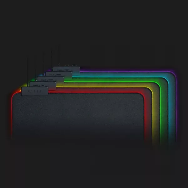 Килимок для миші Razer Goliathus Extended Chroma (Black) (RZ02-02500300-R3M1) (UA)