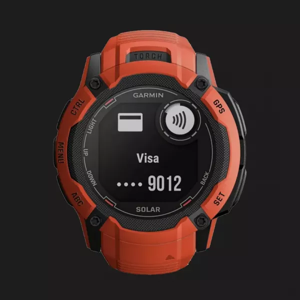 Garmin Instinct 2X Solar Flame Red
